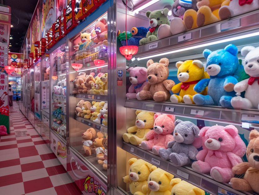 Claw Machine Success at Family Fun Center