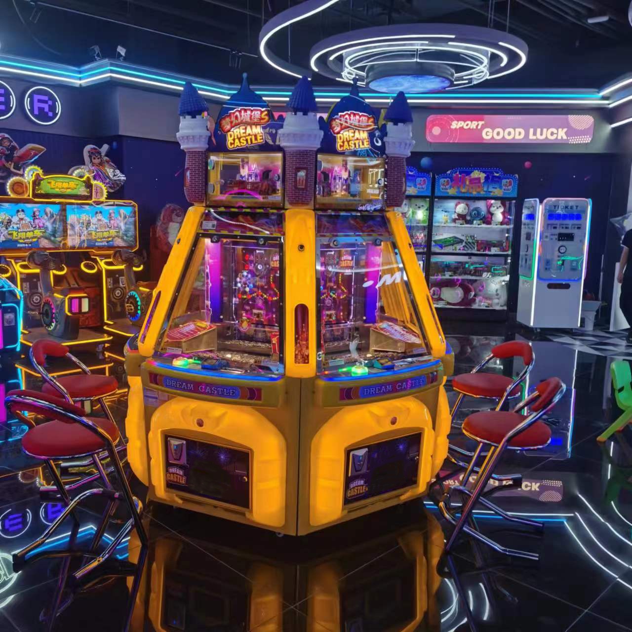 Zabawna nagroda oparta na nagrodach Dream Castle Game Machine