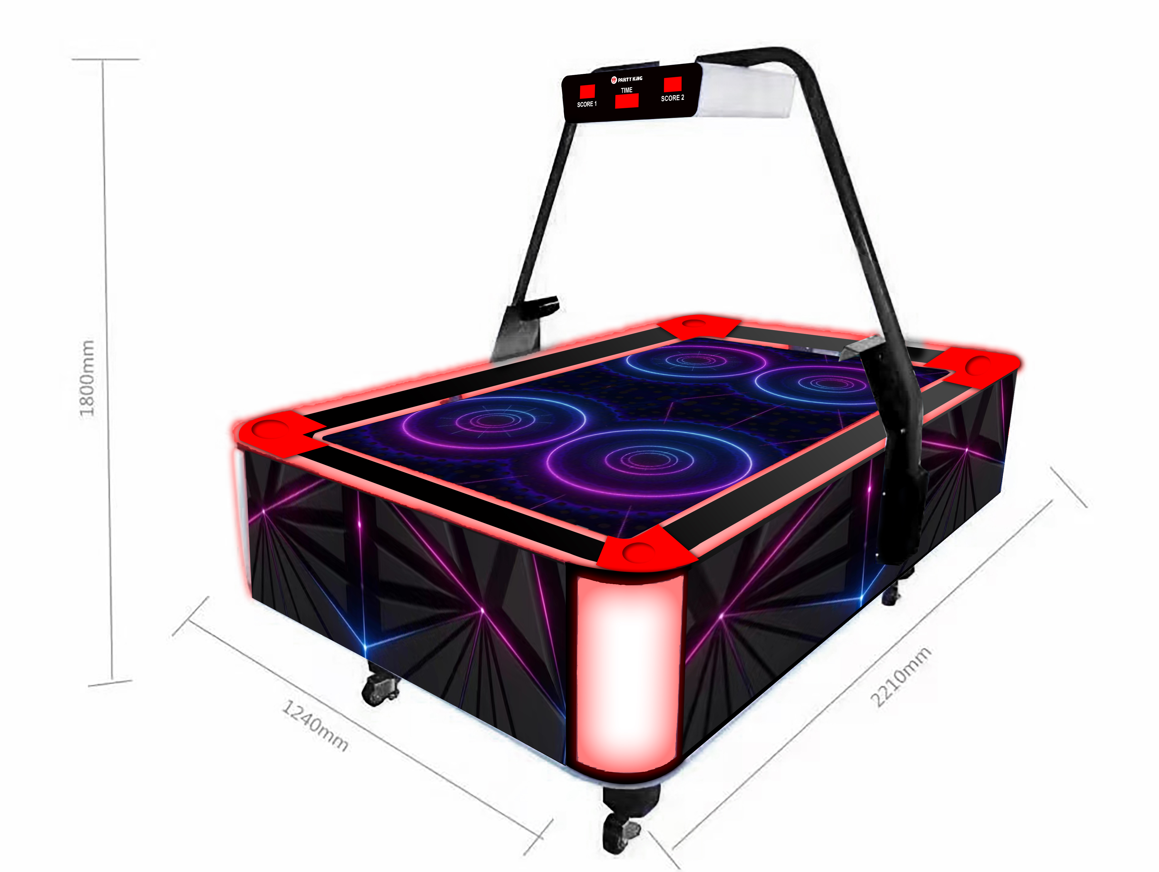 Rozrywka deluxe Interactive Air Hockey Machine