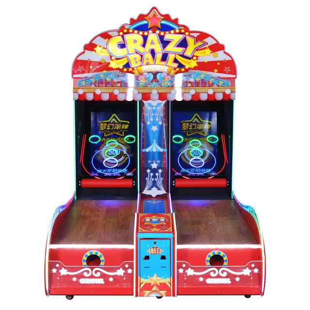 Dzieci Niesamowite przygody Bowling Crazy Ball Machine