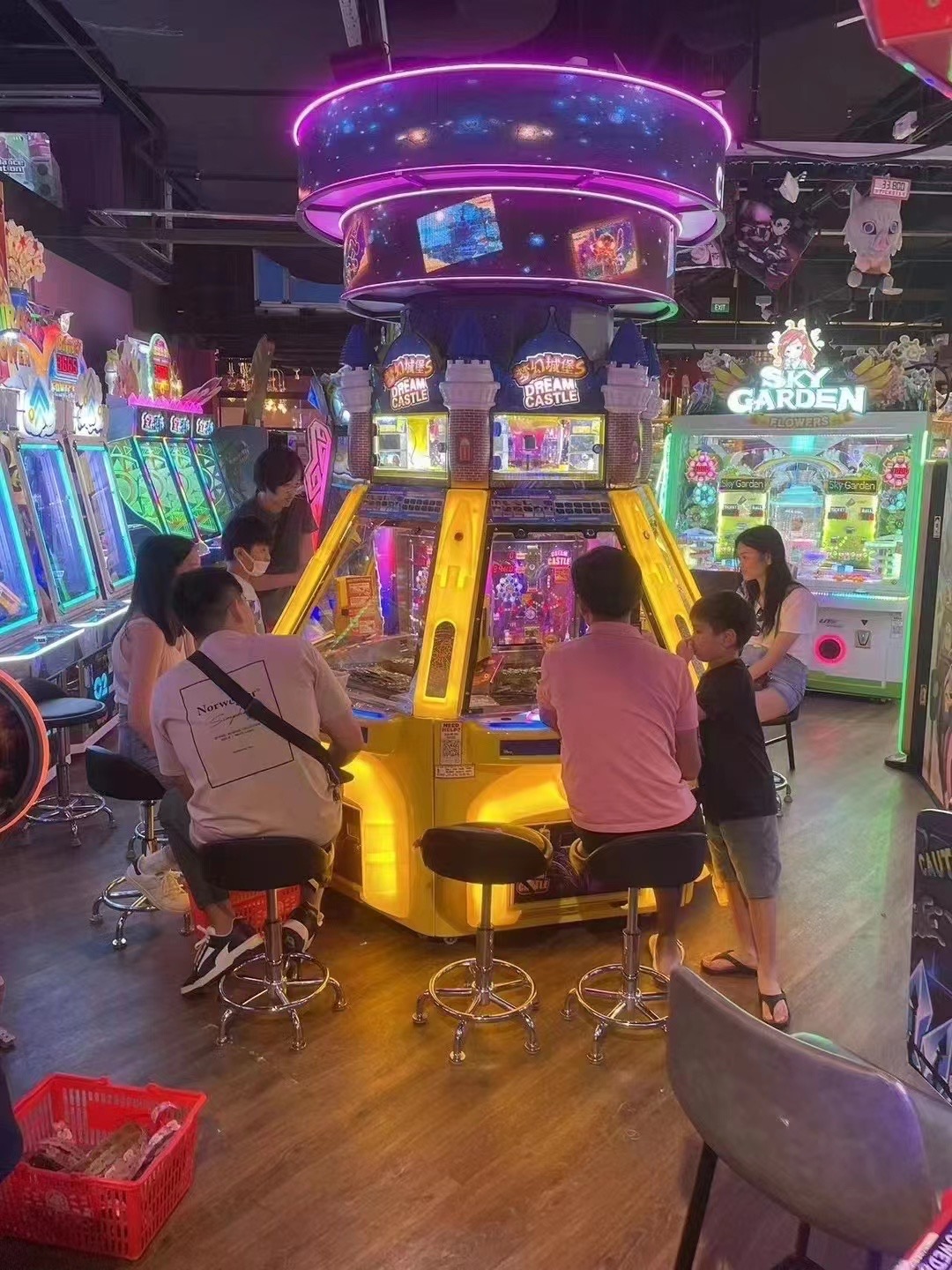 Zabawna nagroda oparta na nagrodach Dream Castle Game Machine