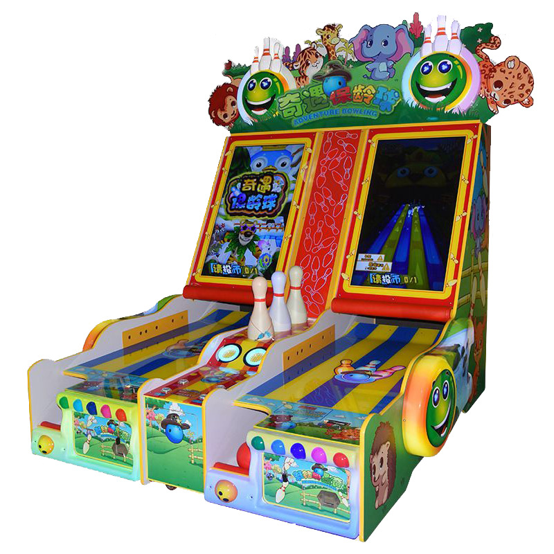 Funny Children Arcade LED Screen Bowling Machine