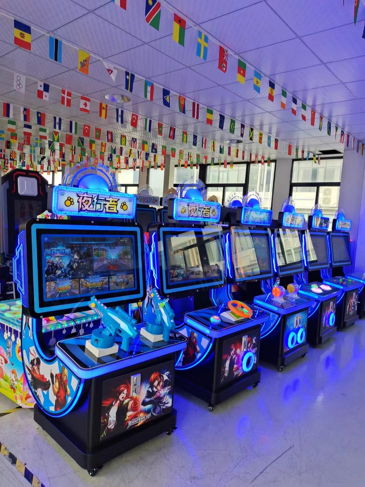 Nocna gra wideo All-in-One Arcade