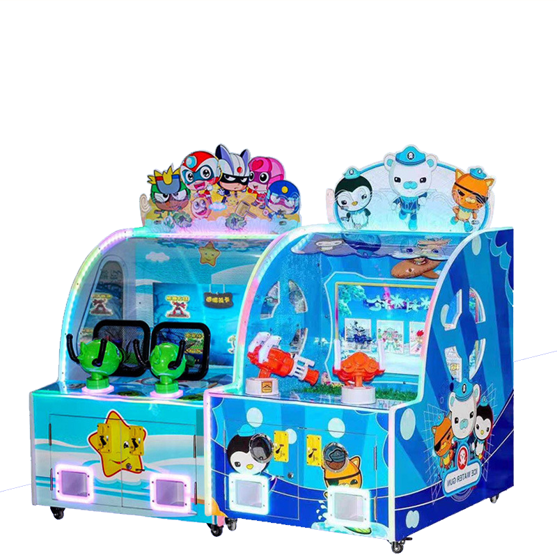 Double Water Shooting Game Machine 