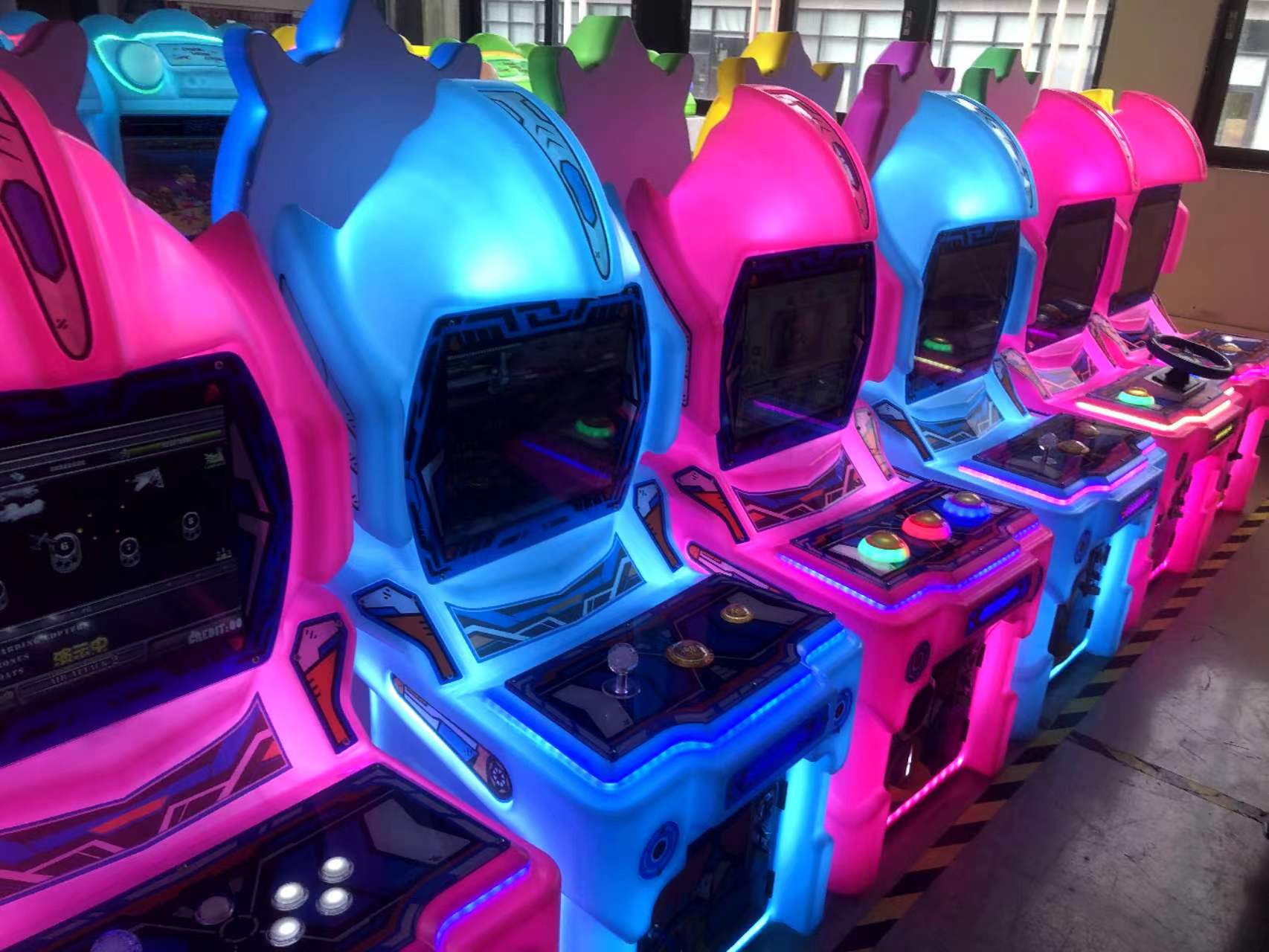 Ultraman Commercial Kids Multiple Arcade Game Machine