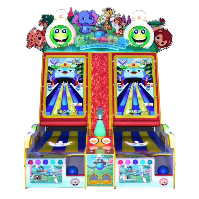 Funny Children Arcade LED Screen Bowling Machine