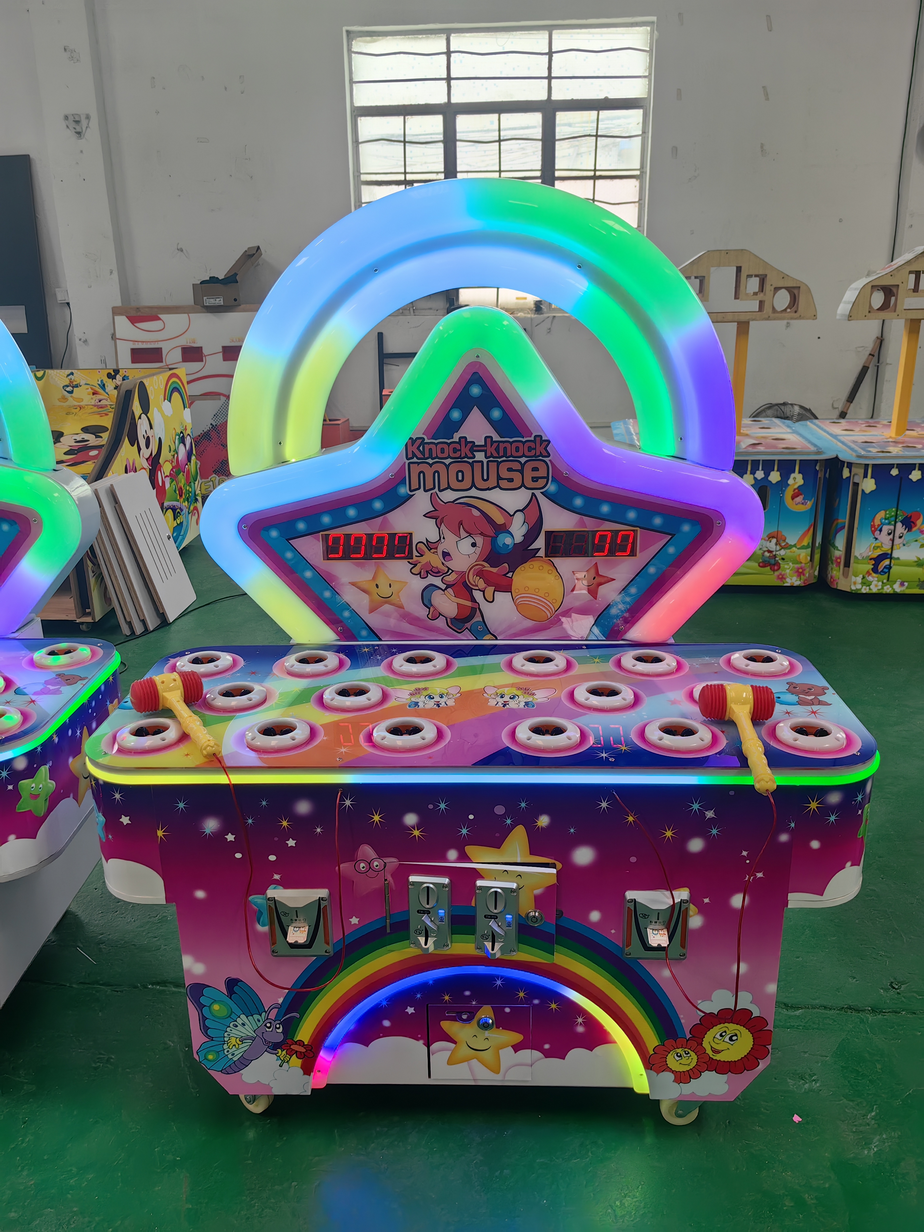 ធ្នូរីករាយថ្មីធ្វើអោយម៉ាស៊ីនហ្គេមកណ្តុរកណ្តុរ