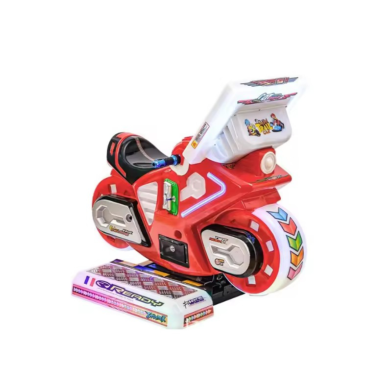 Kids Crazy Driving Vedio Motorcycle Arcade Game Machine