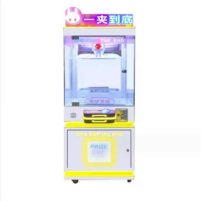 Operowana na monetach nagrody Lucky Kids Clip Claw Arcade Maszyna