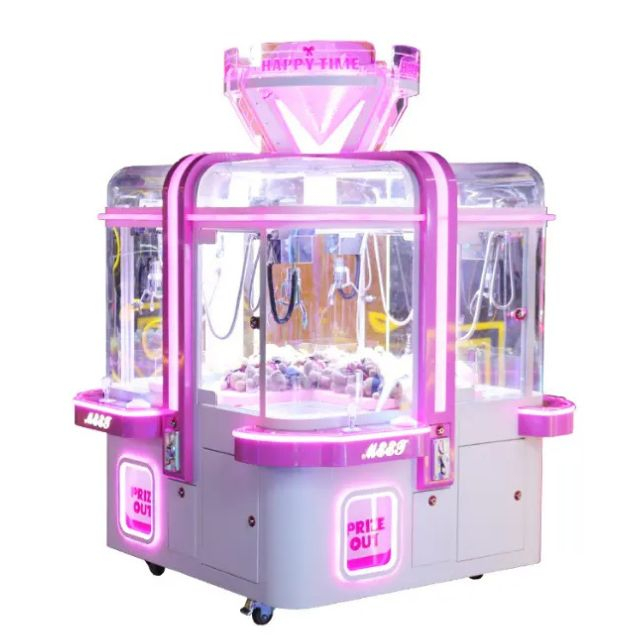 Hurtowa elektroniczna duża kostka 4 graczy Mini Claw Machine