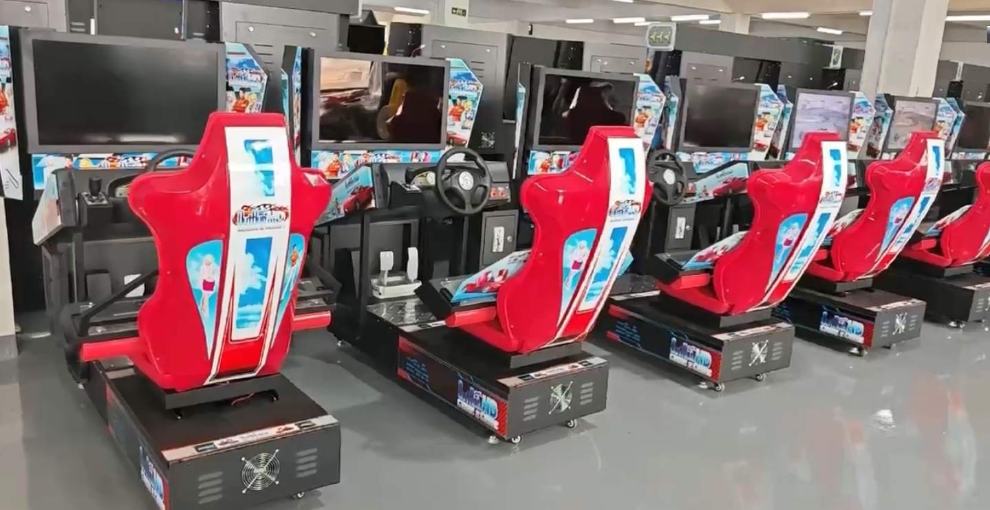 racing game machine