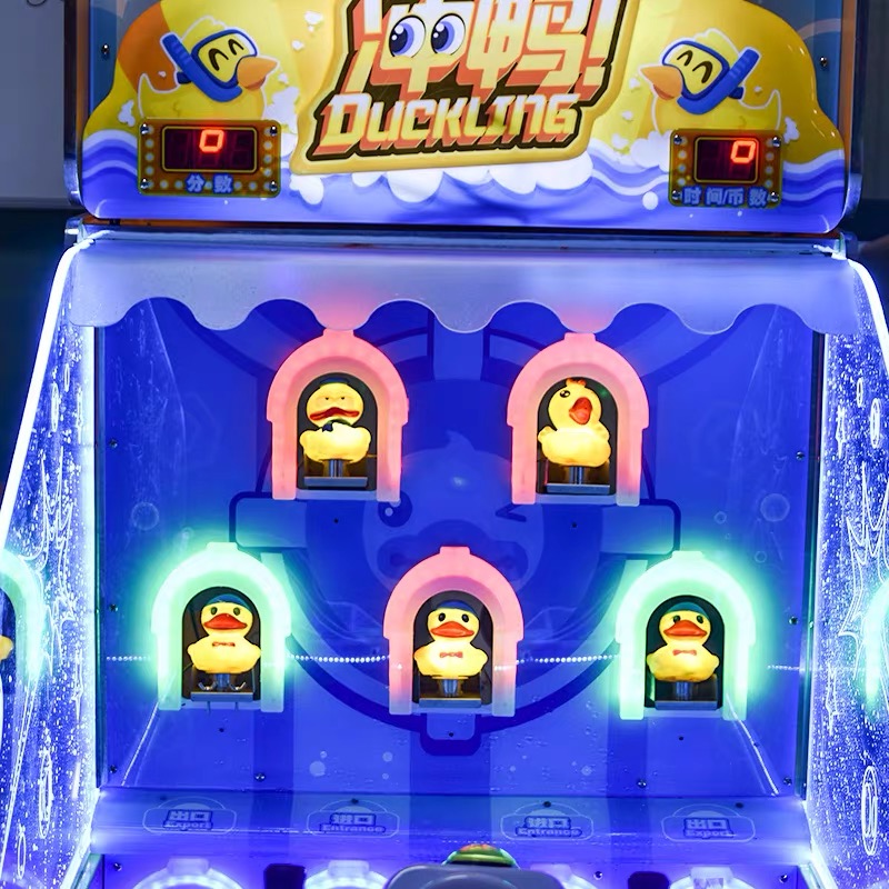 Moneta obsługiwana przez Monety Fun Water Shooting Machine