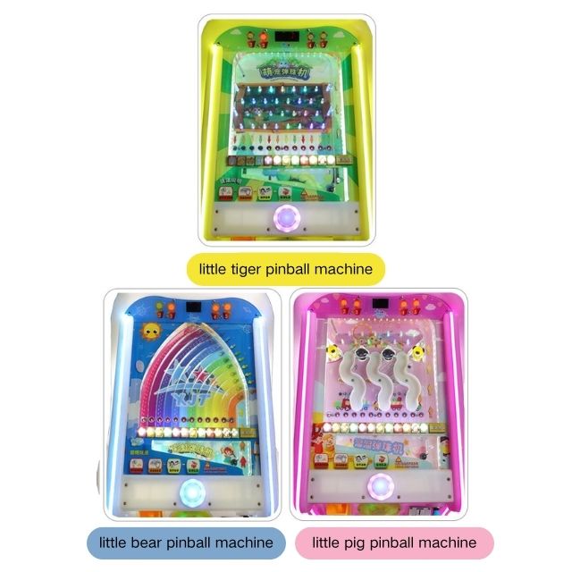 Factory Cena Coin obsługiwała maszyna do gry w pinball dla dzieci Little Pig