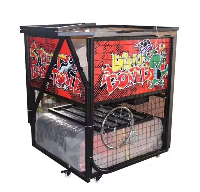 Indywa obsługiwana przez monety z rozrywką Park Street Basketball Arcade Machine Basketball Basketball Maszyna