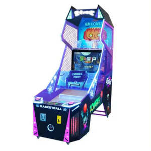 Wholesale New Design Coin Operated Indoor Basketball Arcade Game with Zombie Party Theme