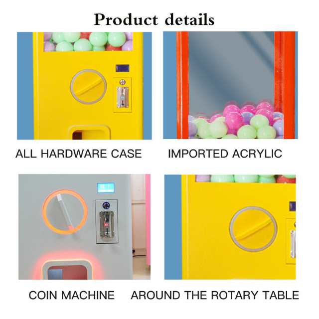Kapsuła Twist Maszyna do gry z zabawkową maszyną Vending Arcade Arcade Game Machine Factory 