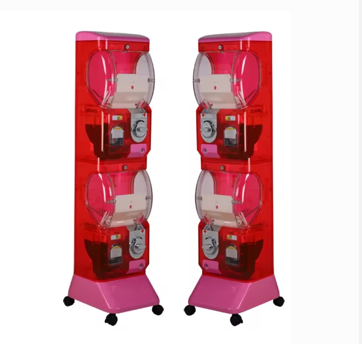 Tajwańska mechaniczna arkadowa rozrywka Bounce Ball Capsule Gashapon Toy Vending Maszyna