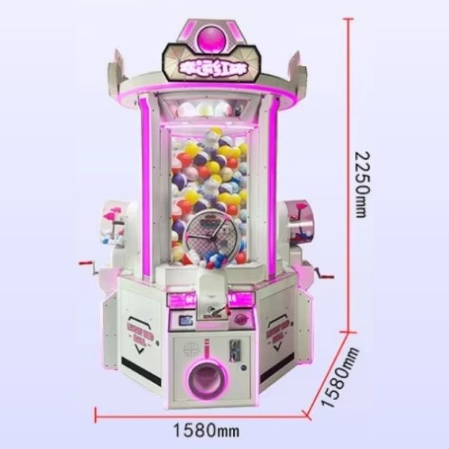 Giant Arcade Coin obsługiwane na kapsułce vending automat