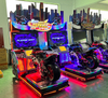 Moneta obsługiwana przez monetę motocykla wyścigowa Arcade Machine