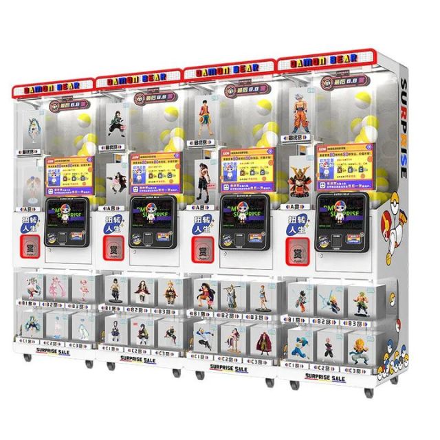 Centrum handlowe elektroniczne pełnowymiarowe maszyna gashapon