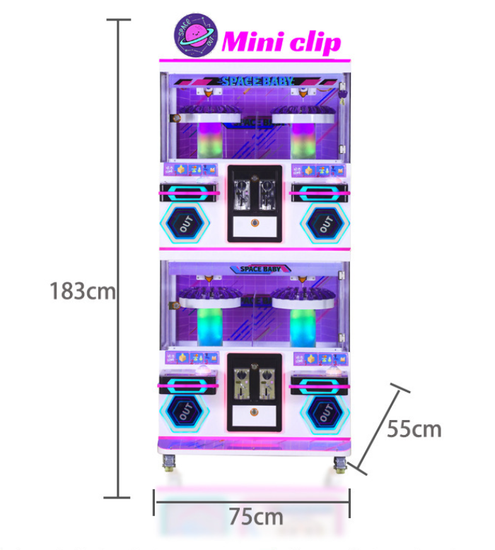 New Design Four-player Mini Claw Machine for Arcades