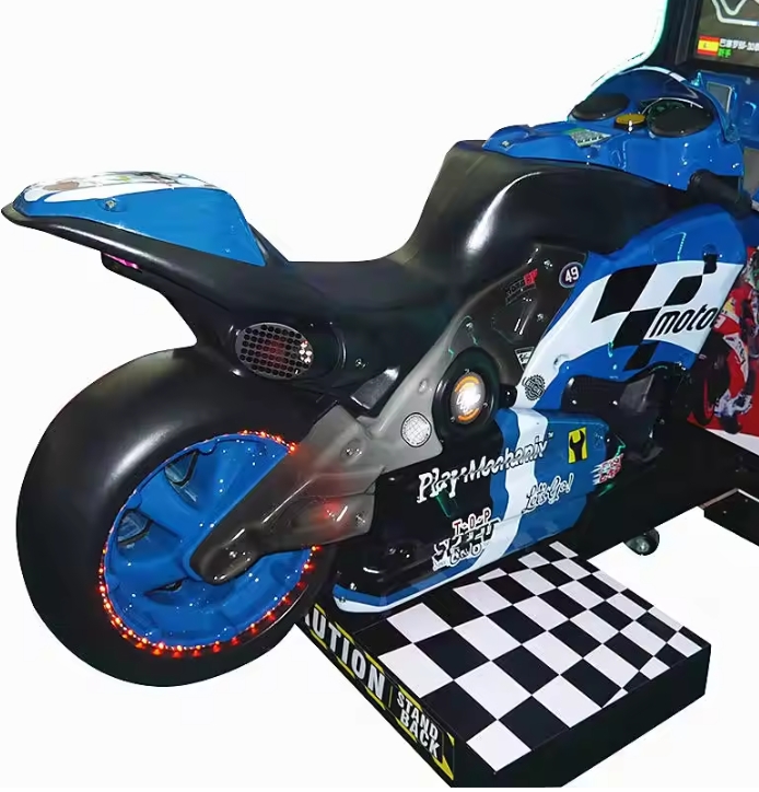 Motorbike Coin Operated Amusement Moto Simulator Arcade Games Adults Drive Motorcycle Car Racing Game Machine