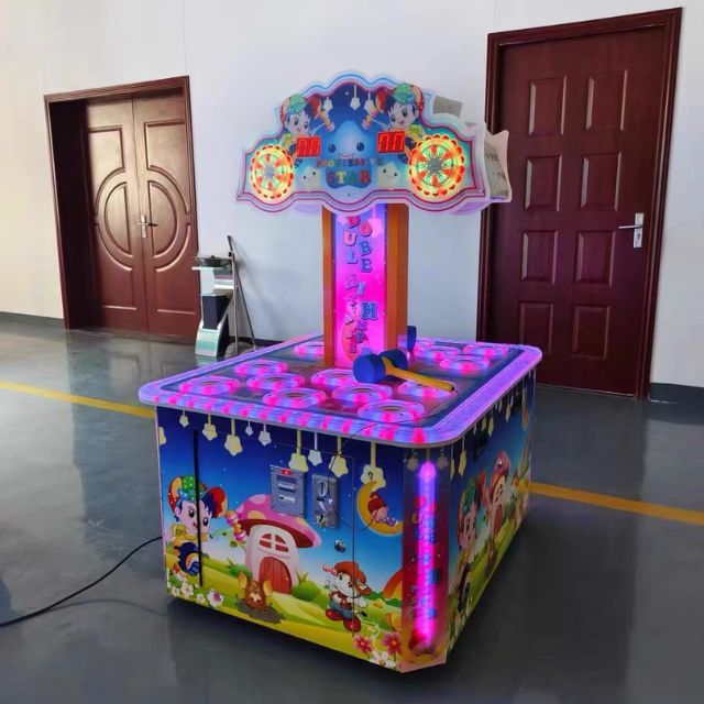 Deluxe Interneaty Arcade Double Whack-a-Mole Machine