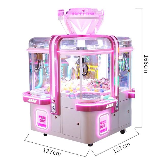 Muzyka komercyjna Arcade Game 4 Player Toy Claw Machine