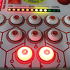 Podwójna fasola bicie z Arcade Machine Hammer Arcade