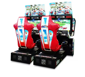 32 LCD Driving Gaming Simulator Car Racing Outrun Coin Operated Arcade Games Machine Motion Racing Simulator