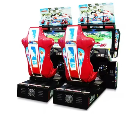 32 LCD Driving Gaming Simulator Car Racing Outrun Coin obsługiwane arkade gier maszyny Symulator wyścigów wyścigowych