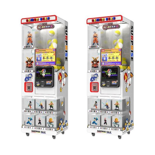 Centrum handlowe elektroniczne pełnowymiarowe maszyna gashapon