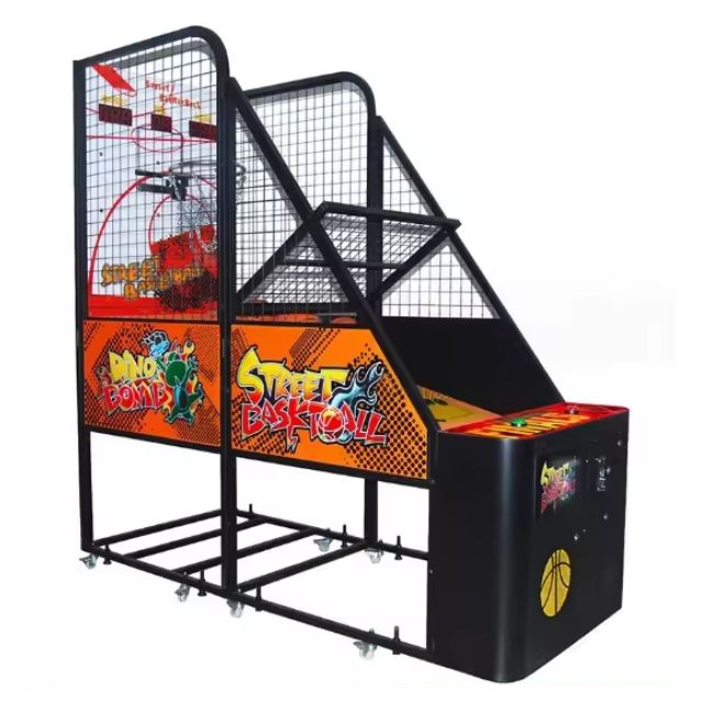 Coin Operated Arcade Energetic Street Basketball Machine