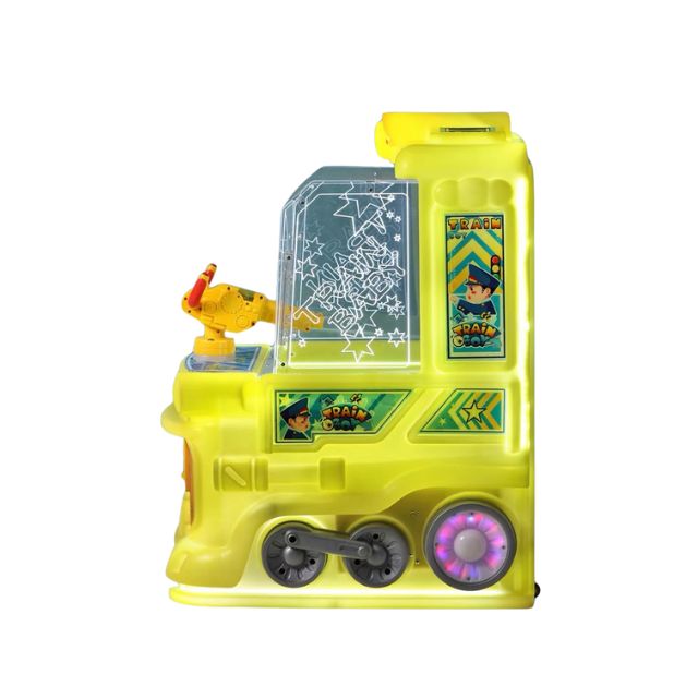 Train Boy Ball Shooting Machine