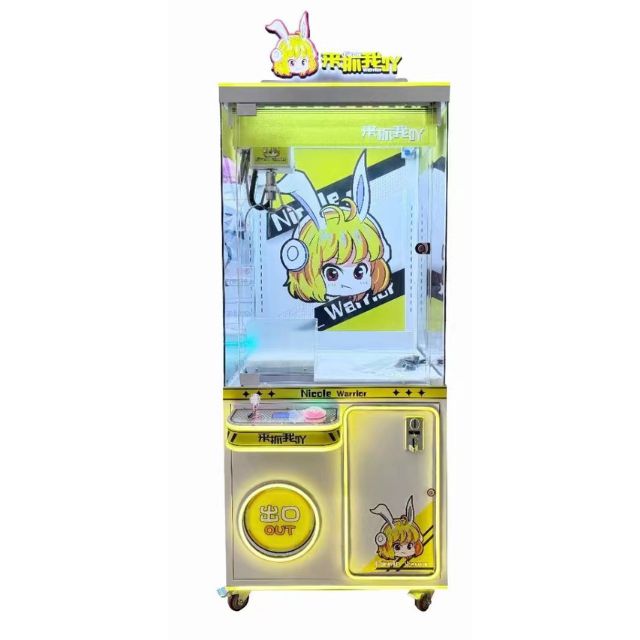 Niestandardowe mini super pazurowe maszynę dźwigową arcade wiele kolorowych słodyczy gier pazur maszynowy park miś żwir