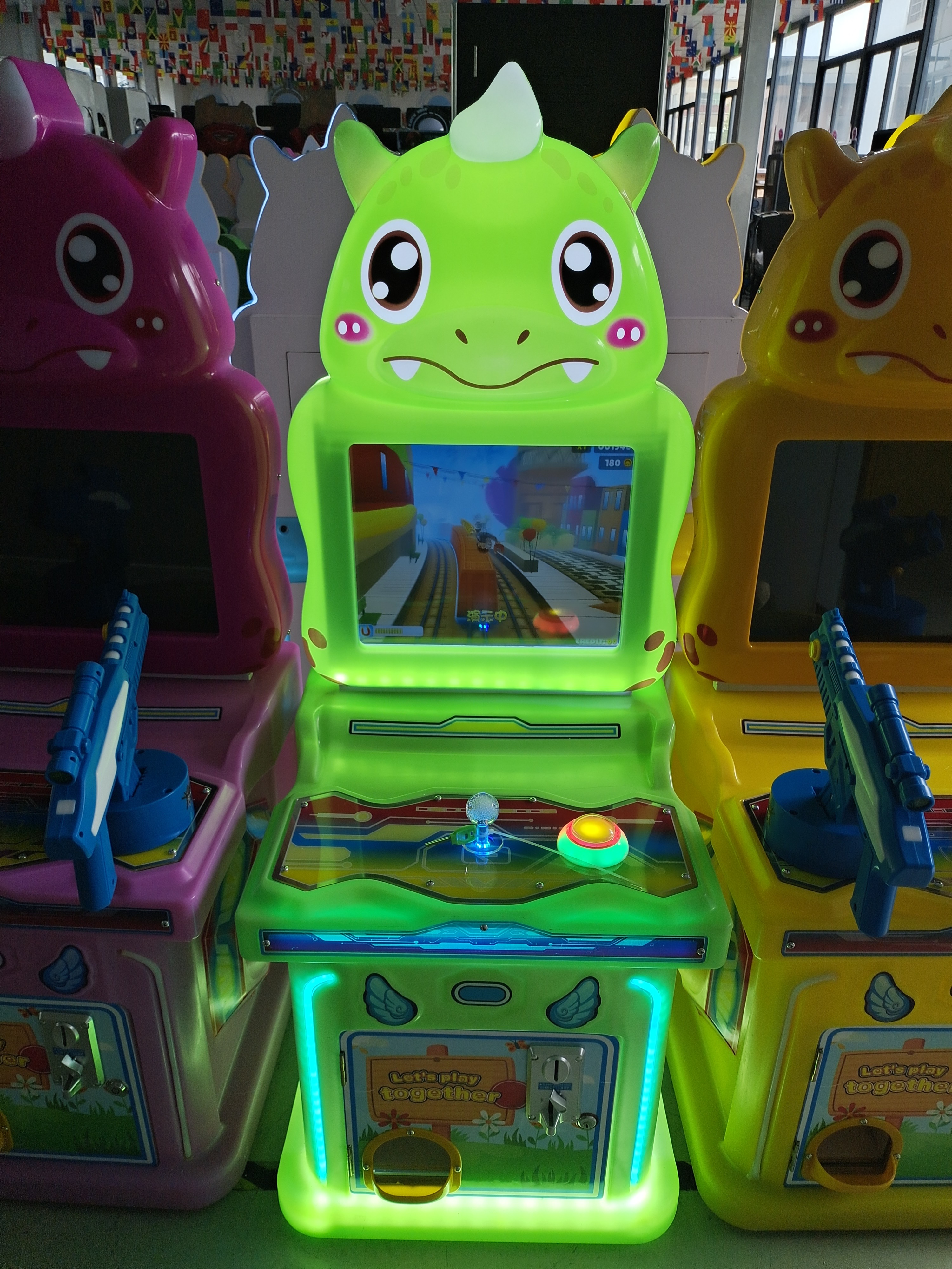 Classic Little Dinosaur All-in-one Arcade Game Machine