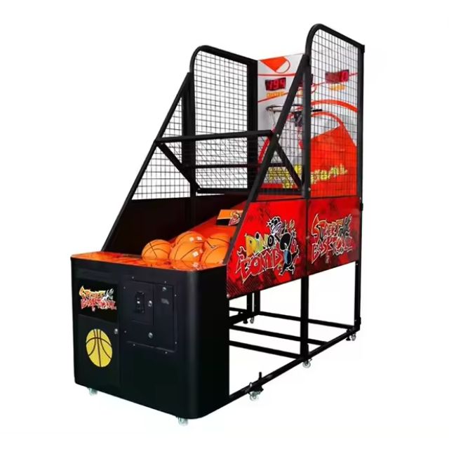 Coin Operated Arcade Energetic Street Basketball Machine