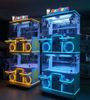 Netto czerwone bibeloty nowe czteroosobowe butikowe lalka elektromechaniczna grę miasto haczy