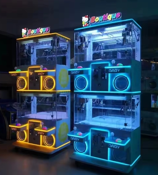 Netto czerwone bibeloty nowe czteroosobowe butikowe lalka elektromechaniczna grę miasto haczy