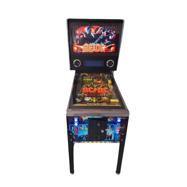Antyczna elektroniczna pinball trzy ekranowy maszyna pachinko