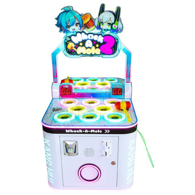 Interactive Kids Monety obsługiwane na Hammer Machine Game Machine