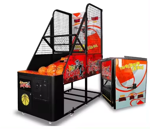 Coin Operated Arcade Energetic Street Basketball Machine