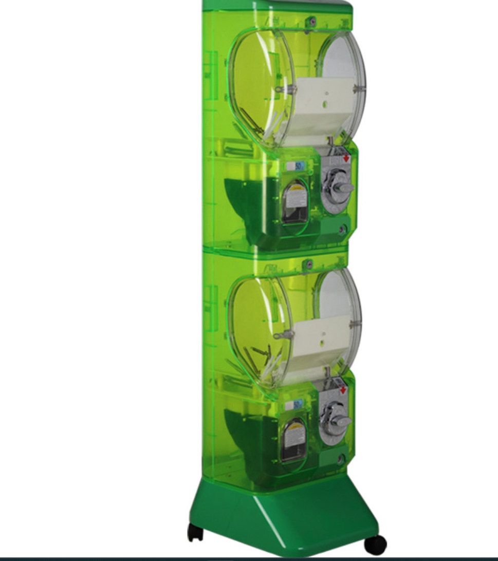 Tajwańska mechaniczna arkadowa rozrywka Bounce Ball Capsule Gashapon Toy Vending Maszyna