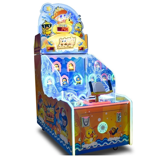 Moneta obsługiwana przez Monety Fun Water Shooting Machine