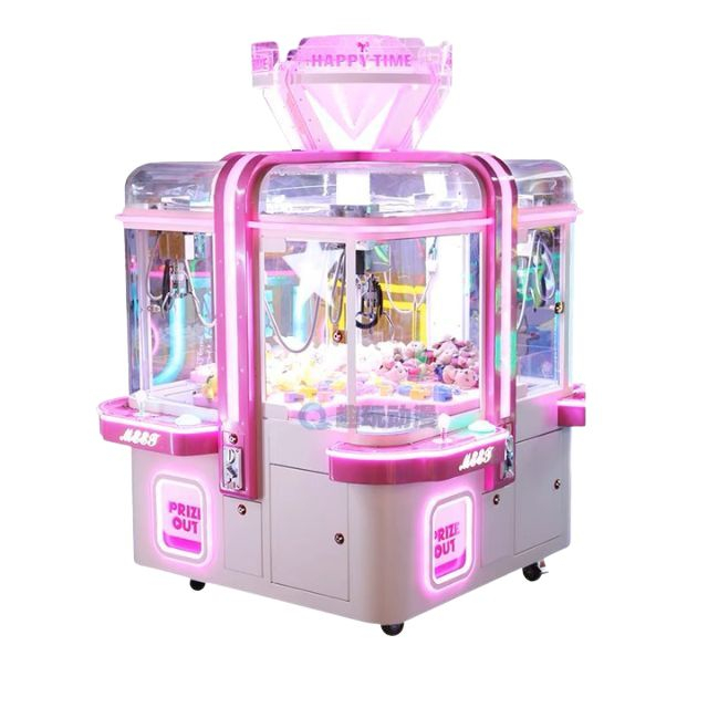 Muzyka komercyjna Arcade Game 4 Player Toy Claw Machine