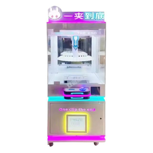 Operowana na monetach nagrody Lucky Kids Clip Claw Arcade Maszyna