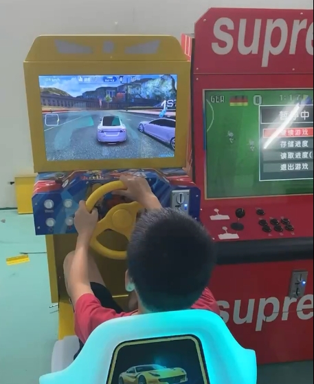 new coin-operated HD tourist racing machine car driving simulator