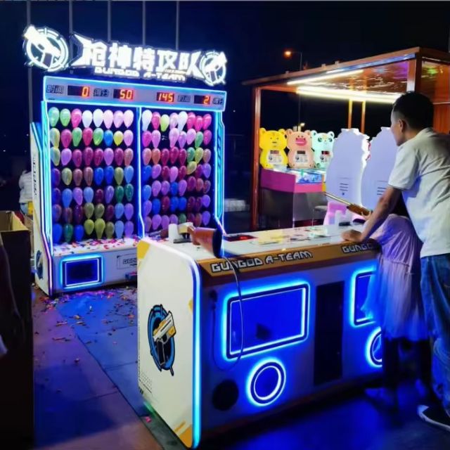 Elektroniczny laserowa zabawa karnawałowa balon strzelanie