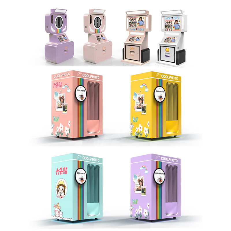 Zautomatyzowana maszyna fotobryczna w stylu 360 w stylu koreańskim